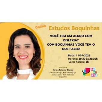Você Tem Aluno com Dislexia? Com Boquinhas Você Tem o Que Fazer! - MDB