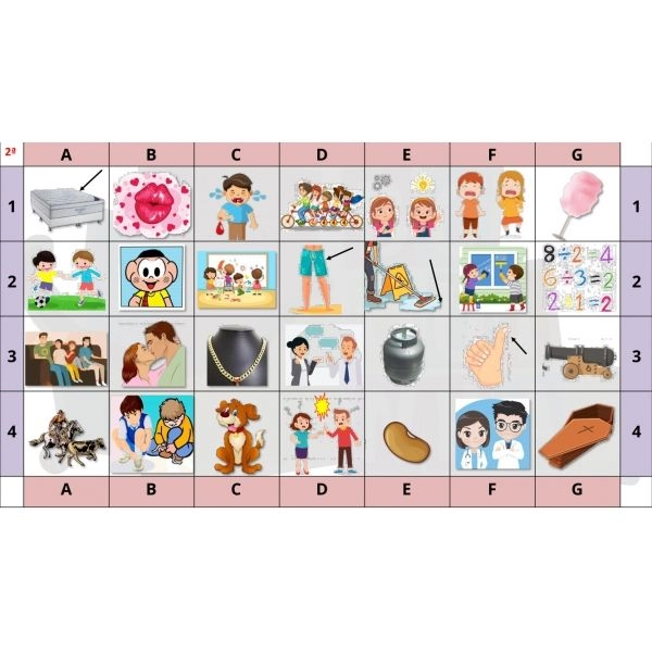 Bingo - Lince de AM-ÃO - Fixação ortográfica - Sílabas Tônicas - MDB