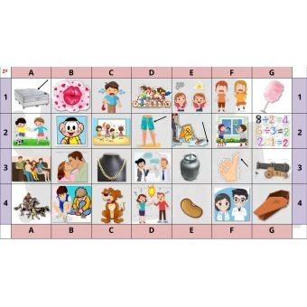 Bingo - Lince de AM-ÃO - Fixação ortográfica - Sílabas Tônicas - MDB