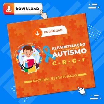 Volume 4 - C-R-G-r: Alfabetização Boquinhas para Crianças com Autismo - MDB