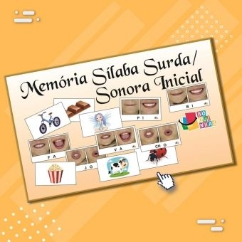 Memória Silabas Inicial Surda-Sonoras
