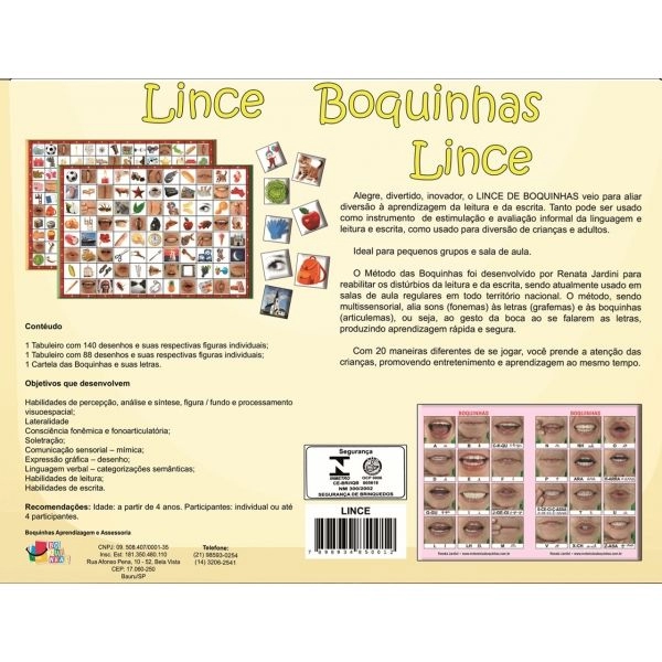 Lince de Boquinhas: crianças e adultos
