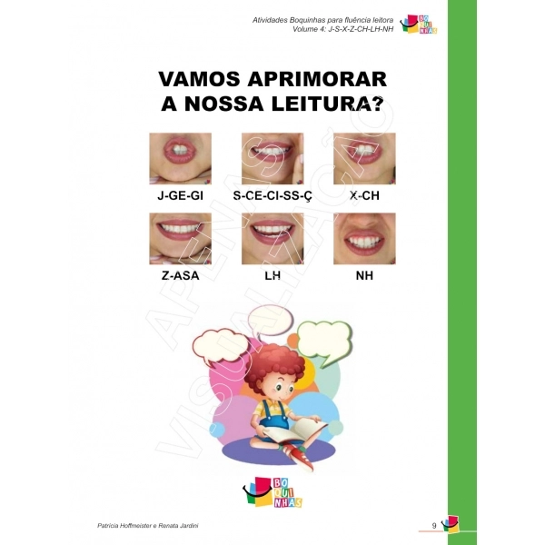 Fluência Leitora: Vol 4: J-S-X-Z-H