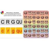 POP-IT – Bingo Tipo de Letras C-QU-R-G-r -fixacao dos 6 tipos de letras imprensa manuscrita e script maiusculas e minusculas - MDB