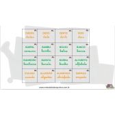 Bingo de b - d - Fixação ortográfica - MDB