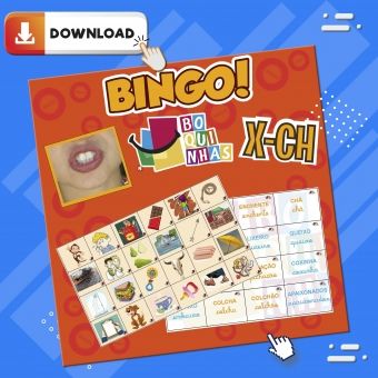 Bingo de X-CH - Fixação ortográfica - MDB
