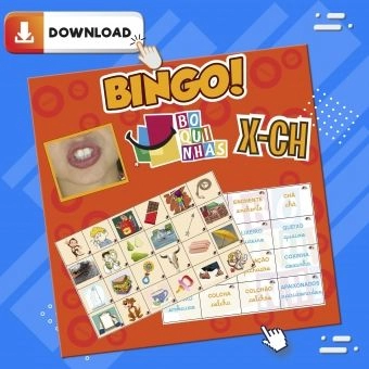 Bingo de X-CH - Fixação ortográfica - MDB
