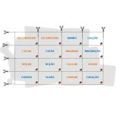 Bingo - Lince de AM-ÃO - Fixação ortográfica - Sílabas Tônicas - MDB
