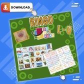 Bingo de AU-EU-IU-OU – AL-EL-IL-OL-UL Fixação ortográfica - MDB3