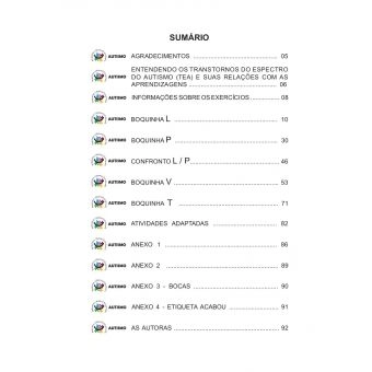 Volume 2 - L-P-V-T::Alfabetização Boquinhas para Crianças com Autismo - MDB