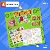 Bingo de SE-SI - CE-CI - Fixação ortográfica - MDB