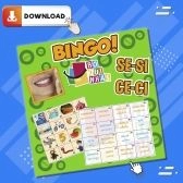 Bingo de SE-SI - CE-CI - Fixação ortográfica - MDB