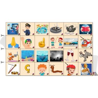 Bingo de SE-SI - CE-CI - Fixação ortográfica - MDB