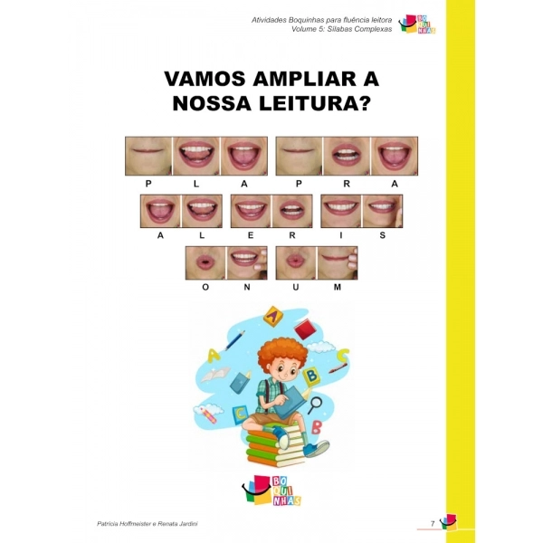 Fluência Leitora: Vol 5: Sílabas Complexas
