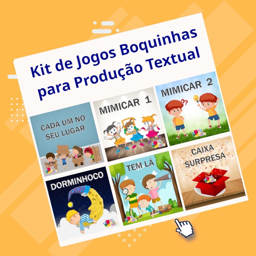 Kit de Jogos Boquinhas para a Produção Textual