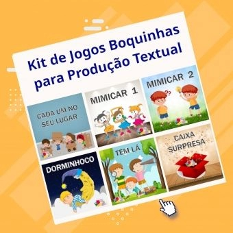 Kit de Jogos Boquinhas para a Produção Textual