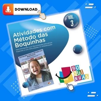 Atividades Boquinhas - Volume 3 - crianças com necessidades especiais - MDB