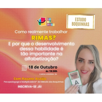 Como realmente trabalhar rimas na Alfabetização? MDB