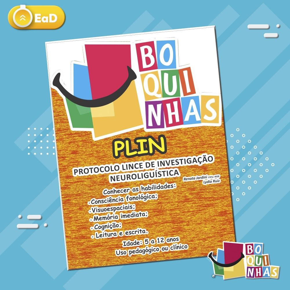 EaD Plin 3 Módulos: Treino, Aplicação, Preenchimento e Interpretação dos Resultados - MDB