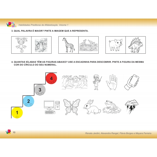Habilidades Preditoras da Alfabetização Boquinhas - Volume 1