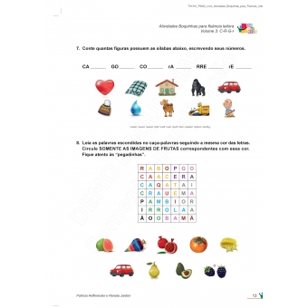 Fluência Leitora: Vol 3: C-R-G-r