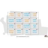 Bingo de SE-SI - CE-CI - Fixação ortográfica - MDB