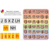 POP-IT – Bingo Tipo de Letras J-S-X-Z-LH-NH - Fixação dos 6 tipos de letras, imprensa, manuscrita e script (maiúsculas e minúsculas) - MDB