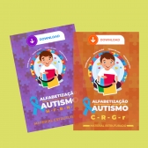 Kit 6 Volumes - Alfabetização Boquinhas para Crianças com Autismo - MDB