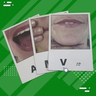 24 Cartazes Individuais de Boquinhas